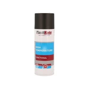 PlastiKote Trade High Temperature Spray Paint Black 400ml