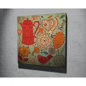 KC225 Multicolor Decorative Canvas Painting