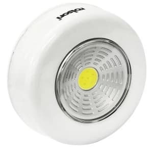 Rolson COB Push Lights with Duracell Batteries - 4 Pack