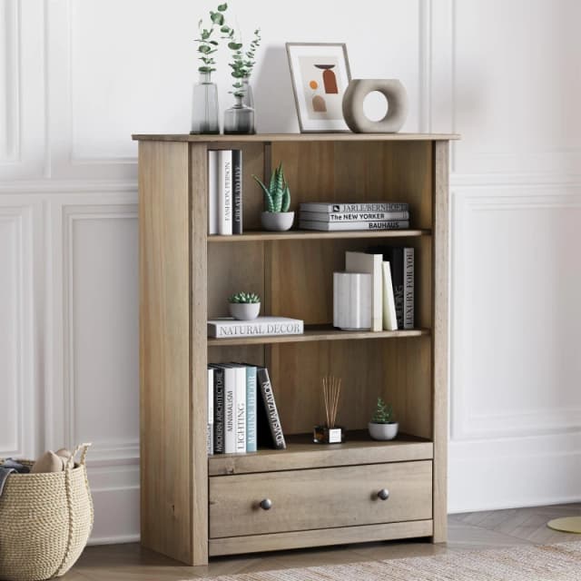 Lassic Vida Designs Panama 1 Drawer Bookcase Pine unisex One Size