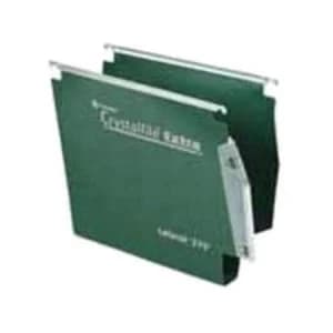 Rexel Premium Manilla Hanging Folders Green Pack of 25