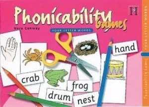 Phonicability Games Four-Letter Words by Vera Conway and Jean De Lemos and Tony Odonnell Paperback