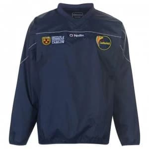 ONeills Carlow GAA Track Top Mens - Marine/Silver