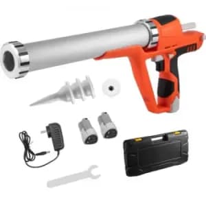 VEVOR Sausage Caulking Gun 10/20-Ounce Electric Caulking Gun Aluminum 300ml Cartridge/600ml Sausage Cartridge Gun Packs 21.6x10.2" Dual-Use Hand Tool