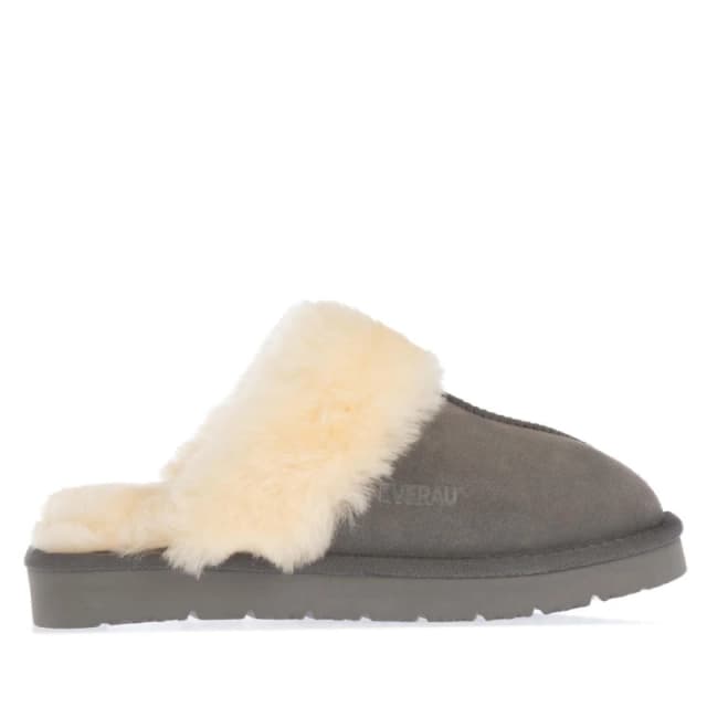 EverAu Raven Slippers Grey female UK 3