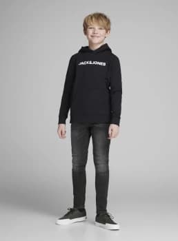 JACK & JONES Junior Black Skinny Jeans - 10 years
