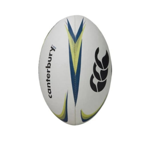 Canterbury Mentre Rugby Ball White/lime (5)