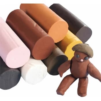 0DE2.4KG/8/AC Colour Dough - People Colours - Scola