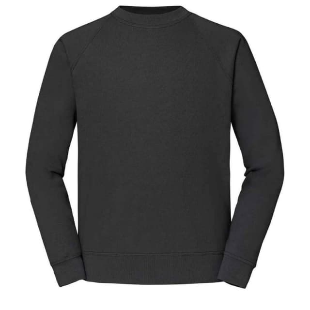 Fruit Of The Loom Classic Raglan Sweatshirt Mid Grey male