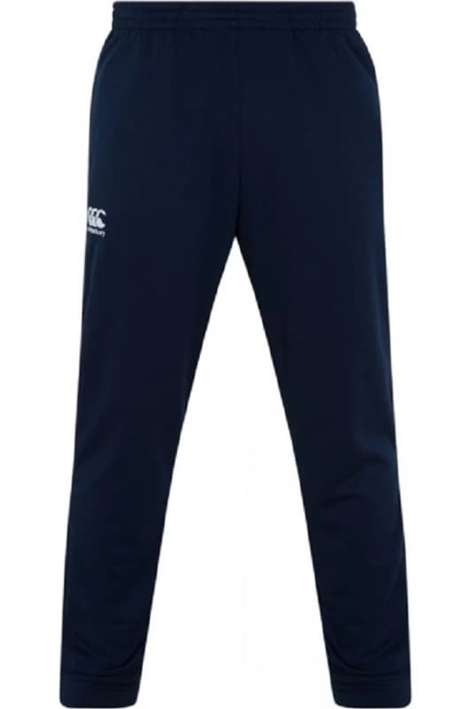 Canterbury Stretch Tapered Tracksuit Bottoms in Navy Size: 14 Years Navy Unisex 14 Years