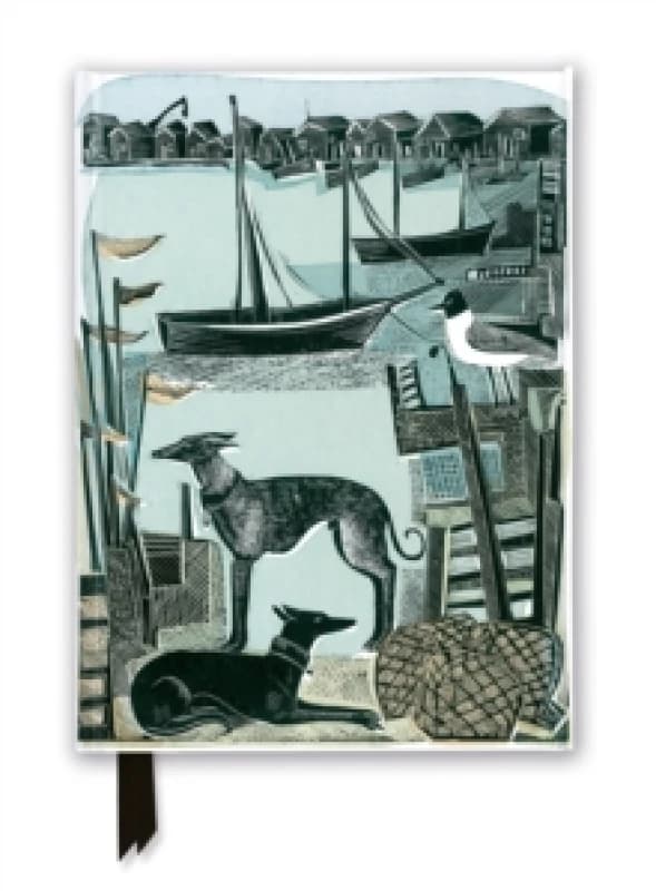 Angela Harding: Harbour Whippets (Foiled Journal) Notebook / blank book