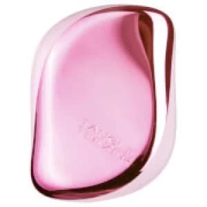 Tangle Teezer Compact Styler Detangling Hairbrush Baby Doll Pink Chrome