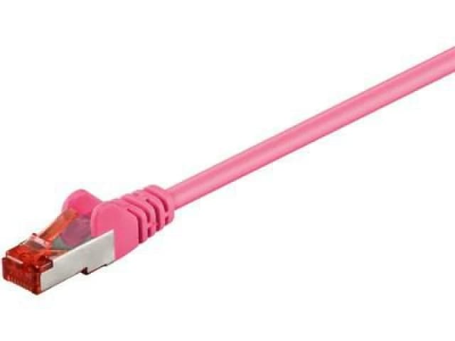 Microconnect SSTP601PI networking cable Pink 1m Cat6 S/FTP (S-STP)
