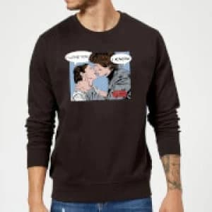 Star Wars Leia Han Solo Love Sweatshirt - Black