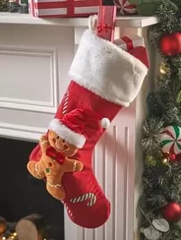 Three Kings Gingerbread Christmas Stocking