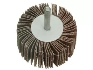 Faithfull Abrasive Flap Wheel 50mm 20mm 100g