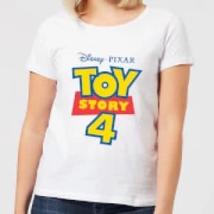 Toy Story 4 Logo Womens T-Shirt - White - 3XL