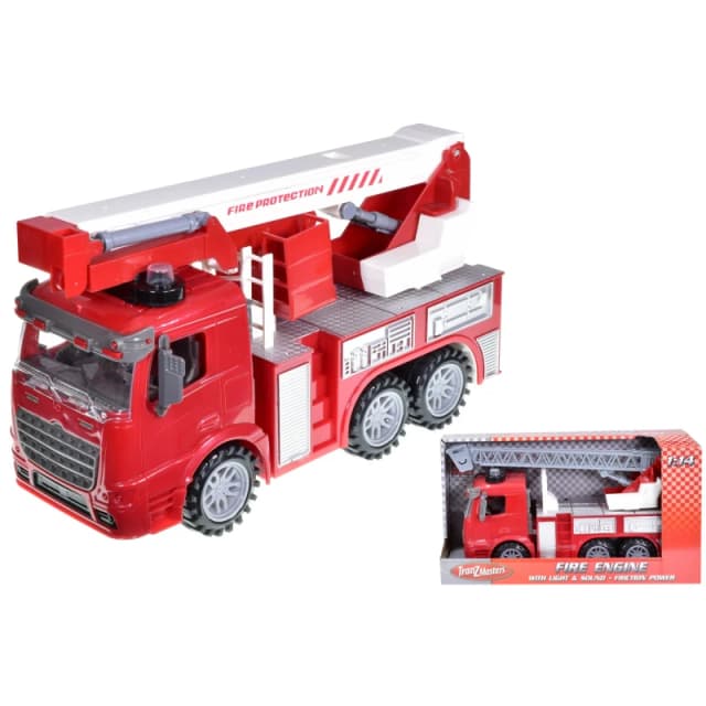 Tranzmasters Fire Engine with Lights and Sound (One at Random) Multi unisex