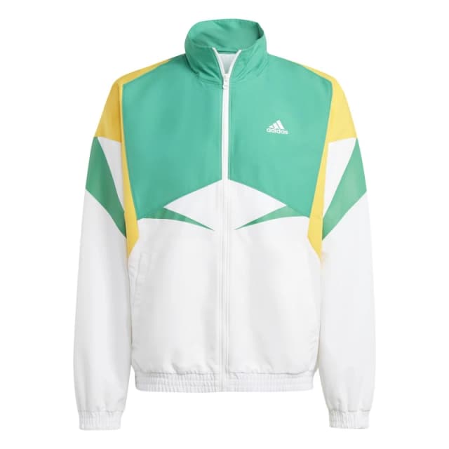 adidas Mens Performance Tracksuit Top White male S