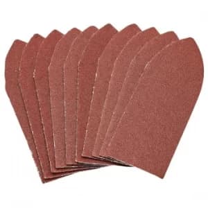 Draper 99262 Pack of Ten 120 Grit Hook & Loop Alu Oxide Sanding Sh...