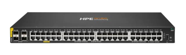 HPE Aruba Networking CX 6100 48G Class4 PoE 4SFP+ 370W Switch
