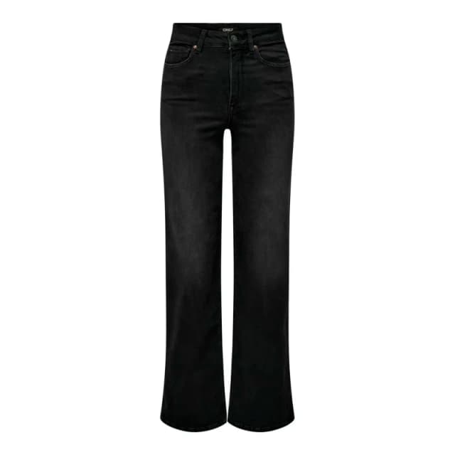 Only Womens high-waisted wide-leg jeans Only Madison Noir Female 2XLx30