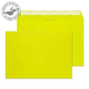 Blake Creative Colour C4 120gm2 Peel and Seal Wallet Envelopes Acid