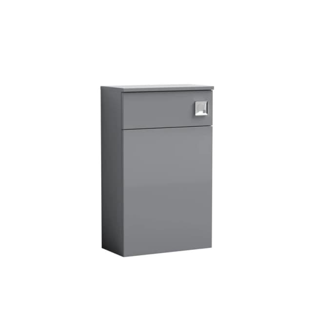 Balterley Contemporary Compact WC Toilet Unit 500mm - Grey Grey Unisex