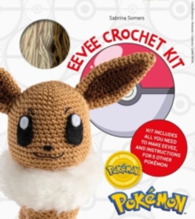 PokeMon Crochet Eevee Kit : Kit Includes Materials to Make Eevee and Instructions for 5 Other PokeMon Kit