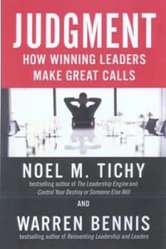 Judgment by Noel Tichy Paperback