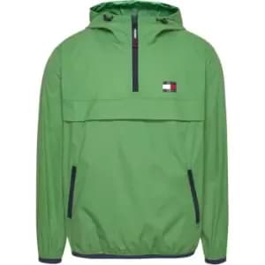 Tommy Jeans Tjm Pckable Tech Chicago Popover - Green