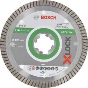 Bosch X-LOCK diamond cut-off order for ceramic extra clean Turbo 125mm Bosch Accessories 2608615132 Diameter 125mm