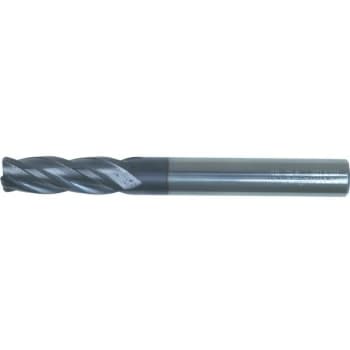 Series 86 8.00X1.5MM Carbide 4 Flute Plain Shank Corner Radius End Mil - Swisstech
