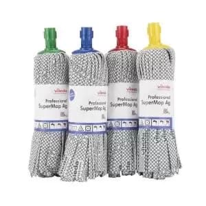 Vileda Professional Supermop Refill Head Cap Red 0909008 41437CP