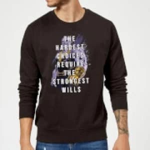 Avengers The Strongest Will Sweatshirt - Black