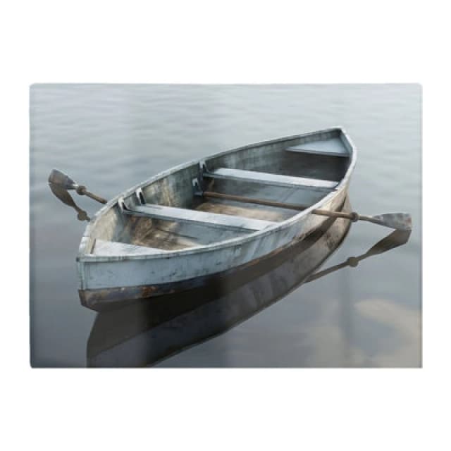 Warren Reed Designer Boat On The Lake Chopping Board