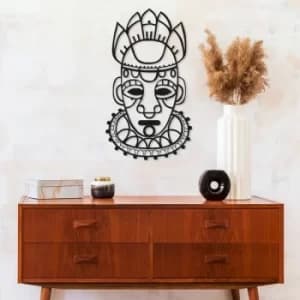 Salvation Black Decorative Metal Wall Accessory