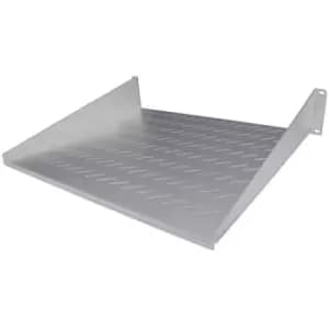 Intellinet 19" Cantilever Shelf 2U 2-Point Front Mount 250mm Depth Max 25kg Grey Three Year Warranty