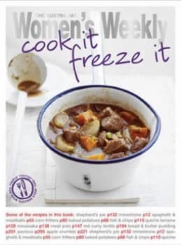 The Australian Womens Weekly Cook It Freeze It Paperback