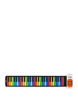 3Rd Avenue Soft Touch Rainbow Piano - 49 Keys