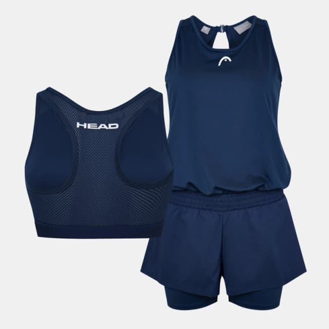 Head Womens Match III Tennis Dress Blue female 8 (XS)