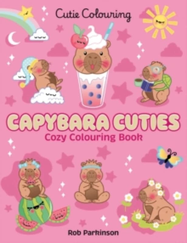 Capybara Cuties: Colouring Book Paperback / softback