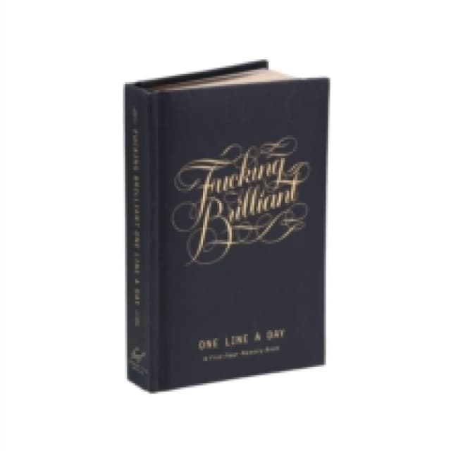 Fucking Brilliant One Line a Day Diary or journal