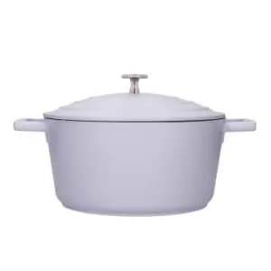 Cast Aluminium 4L Round Casserole Dish with Lid