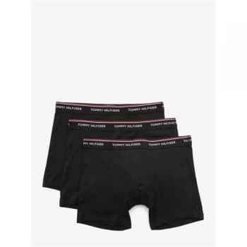 Tommy Bodywear 3 Pack Boxers - Black