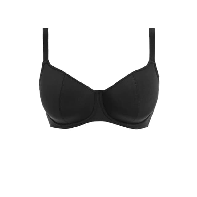 Freya Womens Jewel Cove Sweetheart Bikini Top in Black Size: 30DD Black Female 30DD