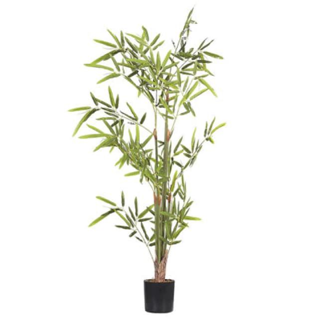 Beliani Artificial Plant Bambusa Vulgaris 100 Cm Green
