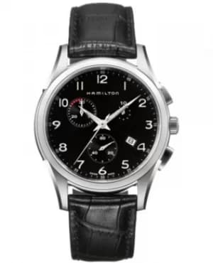 Hamilton Jazzmaster Thinline Chrono Quartz Mens Watch H38612733 H38612733