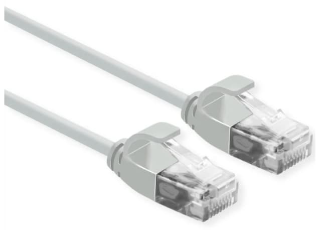 ROLINE 21.15.3900 networking cable Grey 0.15 m Cat6a U/UTP (UTP)