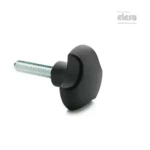 ELESA Solid knob-VTT.60-p-M12x40